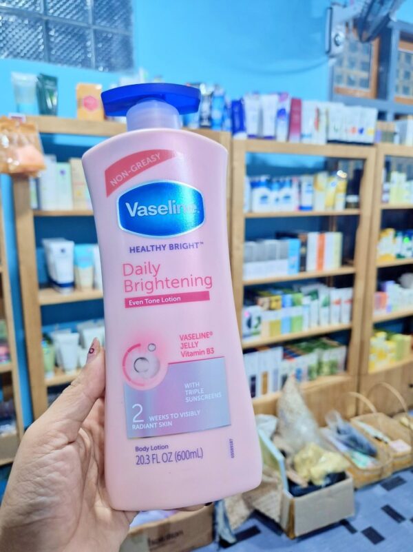 Vaseline body lotion ( daily brightening,  cocoa radiant,  calm healing)
