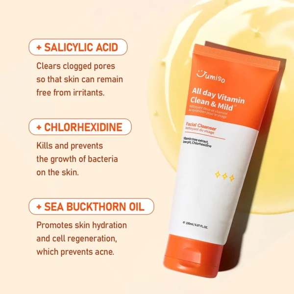 Jumiso All Day Vitamin Clean & Mild Facial Cleanser 150ml