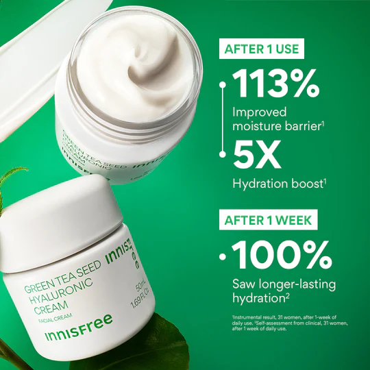 Innisfree Green Tea Seed Hyaluronic Cream 50 ml